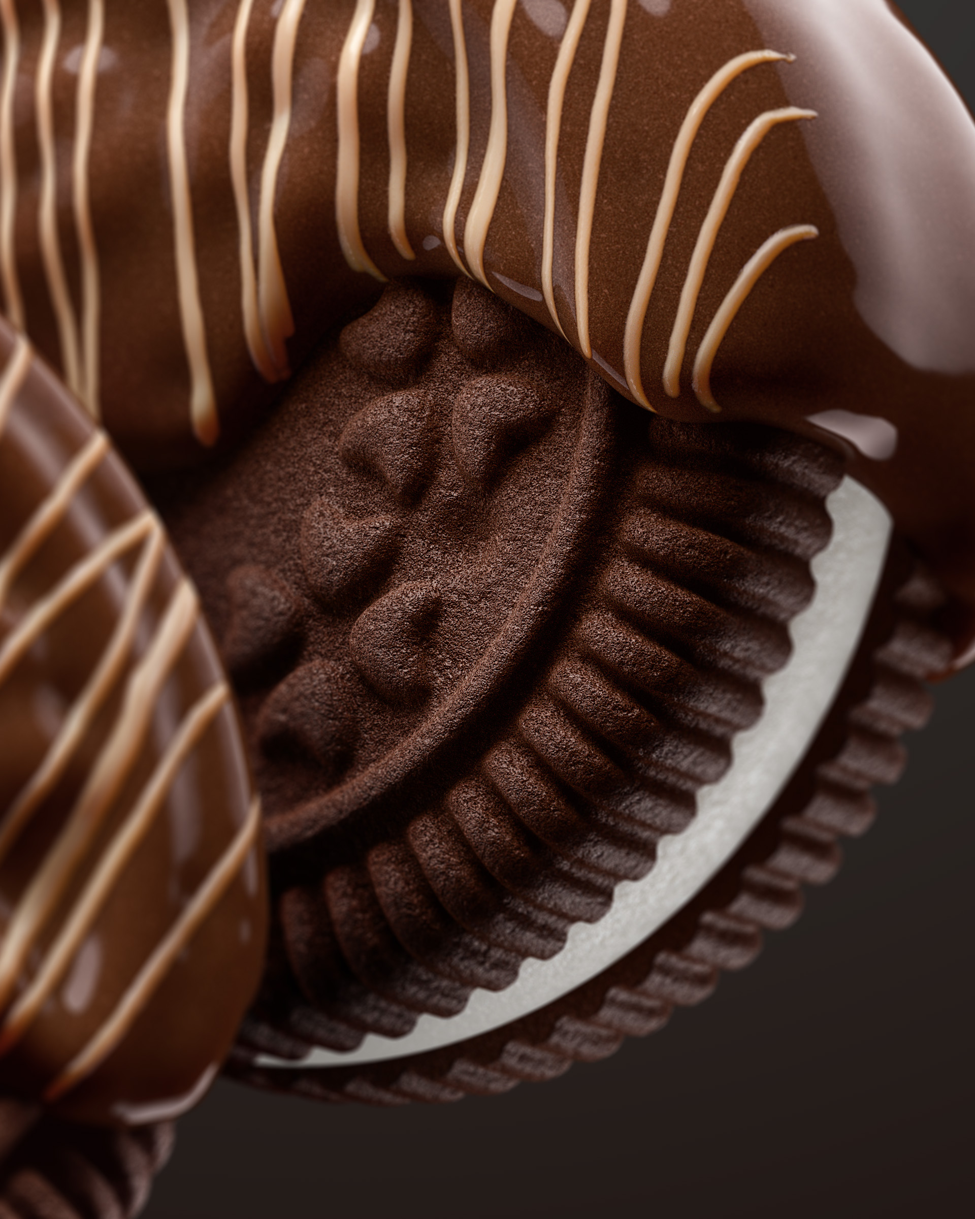 3D Product Visualization | Hyper-realistic Chocolate Cookie