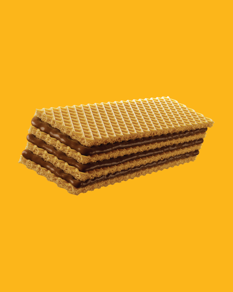 3D wafer de chocolate Bauducco