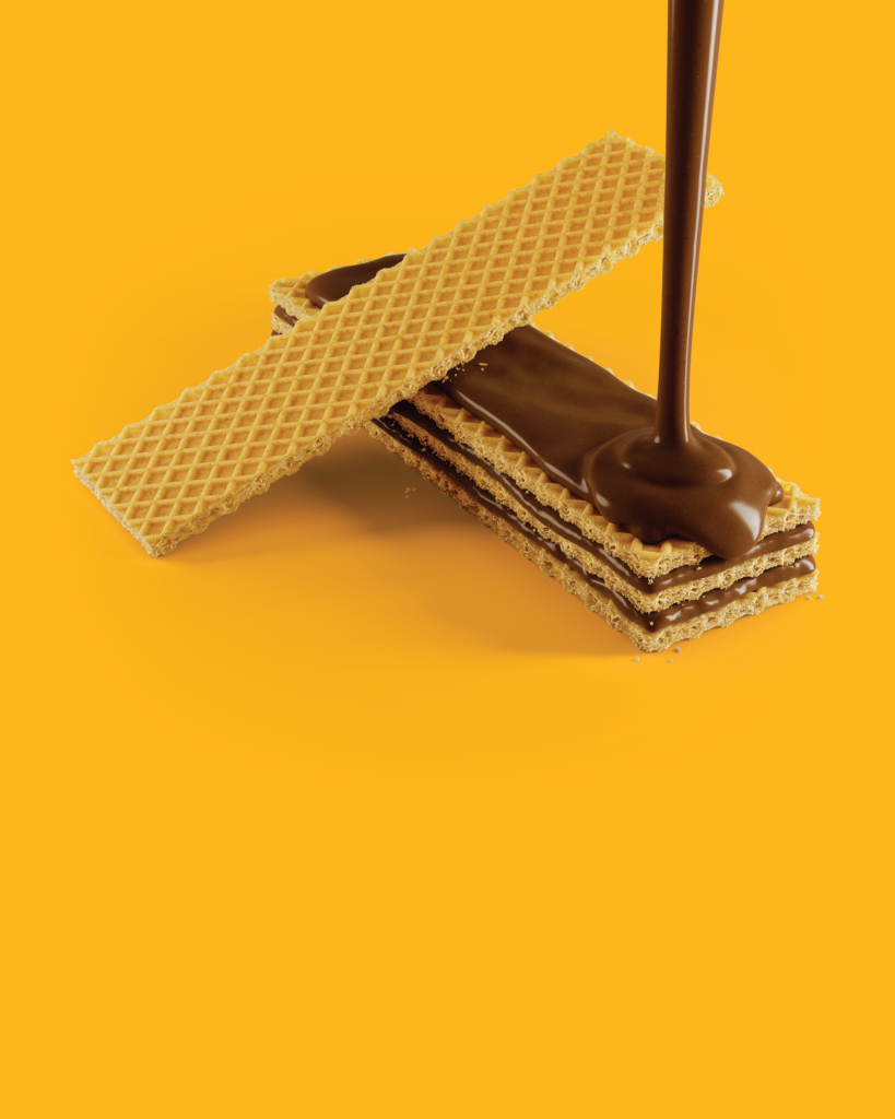 3D wafer de chocolate Bauducco